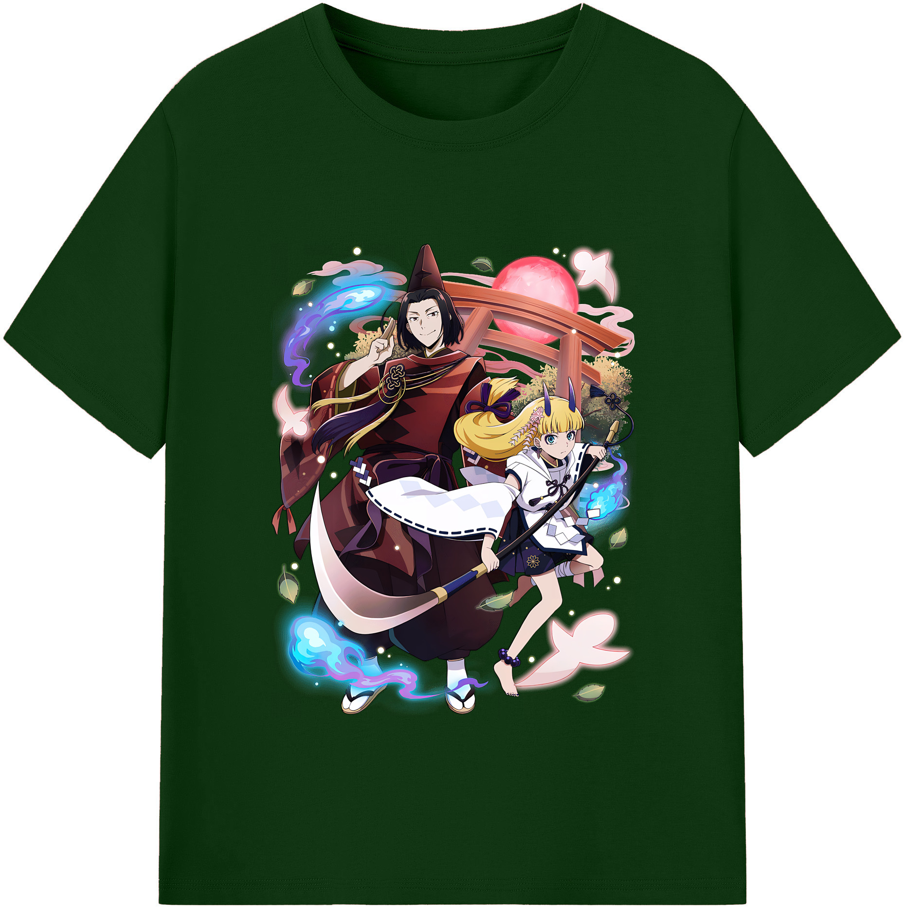 （画像用） 文豪ストレイドッグス Bungo Stray Dogs 綿100％半袖Tシャツ（フロントプリント）